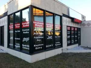 Sign Shop Augusta GA Window Lettering Storefront Vinyl Graphics